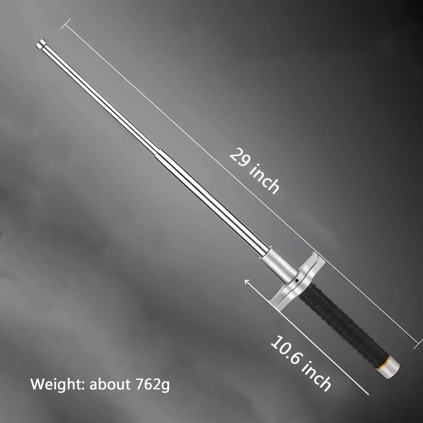 21 26 29 36 inch Steel Baton Tactical Telescopic Stick Window Breaker - Image 21
