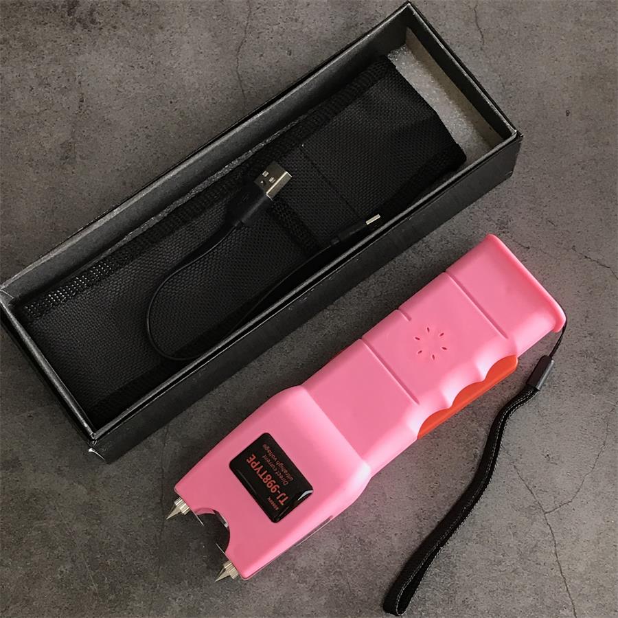 998 Lighting Self-Defense Stun Gun Outdoor Defense Electric Stick EDC Tool - Image 11