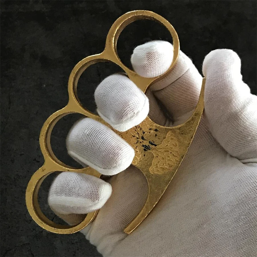 Ancient Style Knuckle Duster Self-Defense EDC tool - Image 6