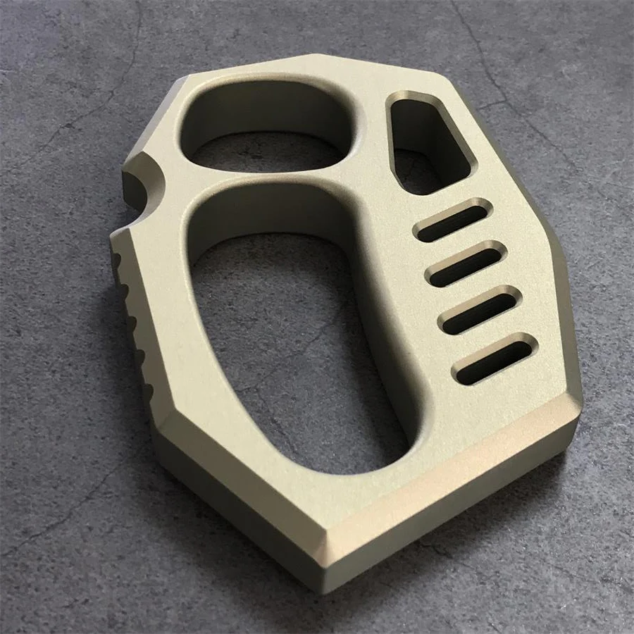 Aviation Aluminum Knuckle Duster Broken Window EDC Tool - Image 6