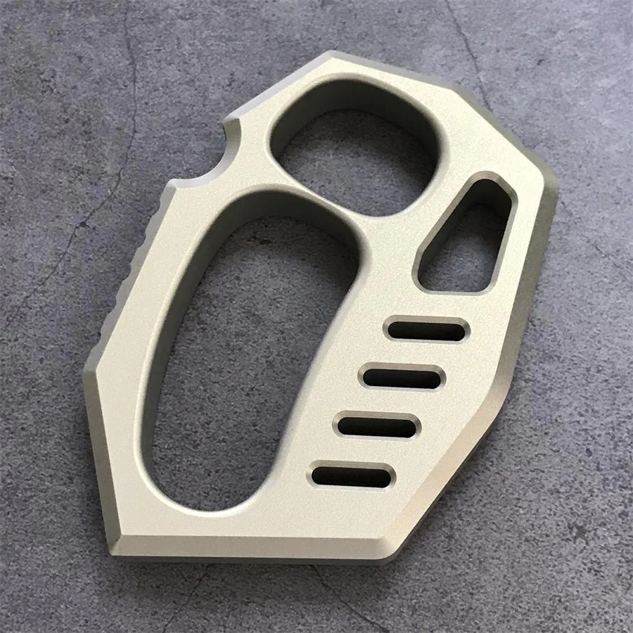 Aviation Aluminum Knuckle Duster Broken Window EDC Tool - Image 8