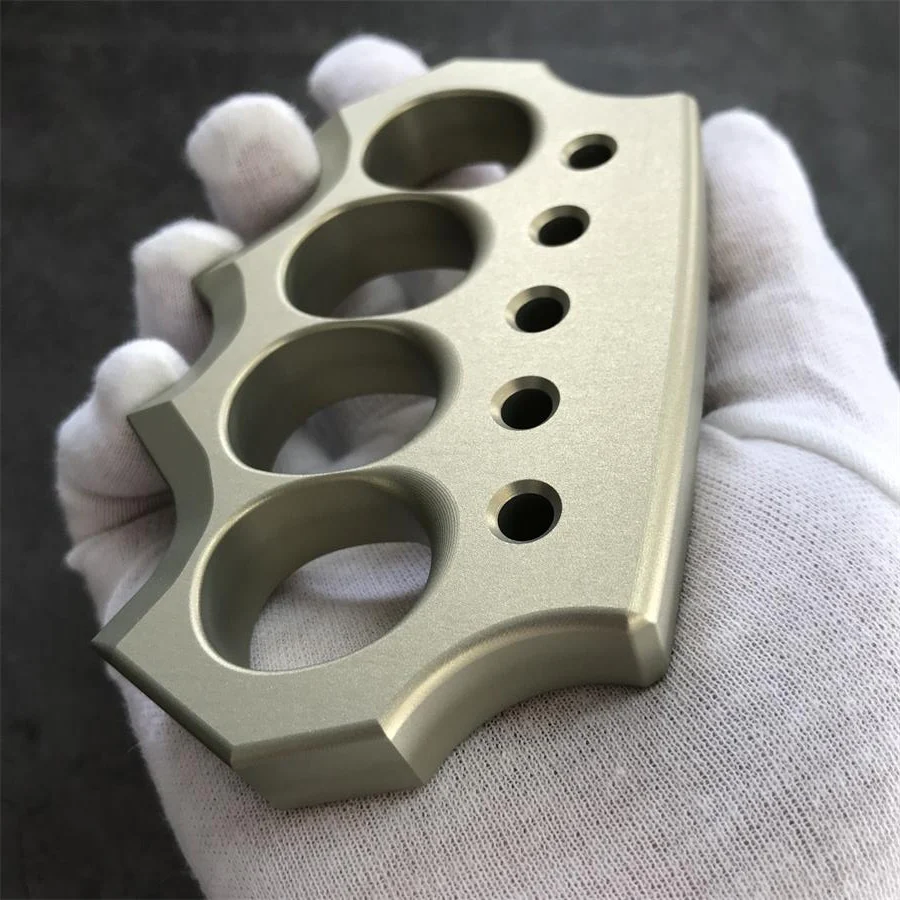 Aviation Aluminum Knuckle Duster Self-defense EDC Tool - Image 10