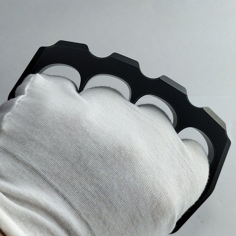 Big Finger Hole Knuckle Duster Boxing Broken Windows EDC Tool - Image 5