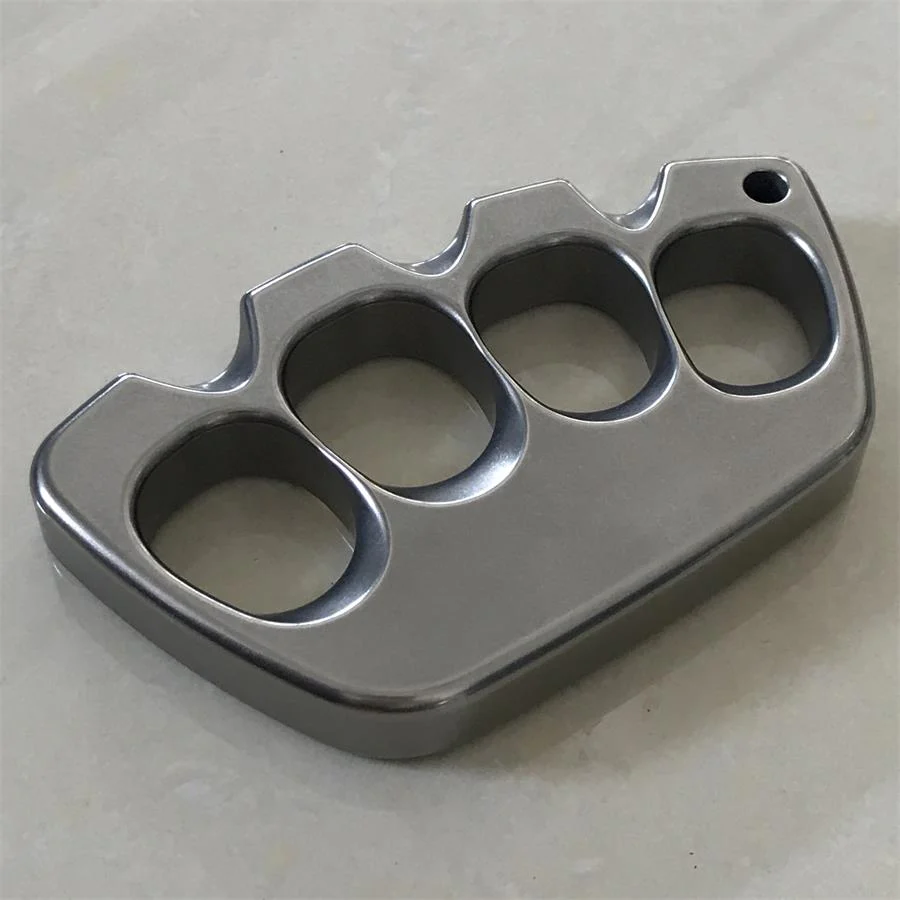 Big Finger Hole Titanium Knuckle Dusters - Image 3