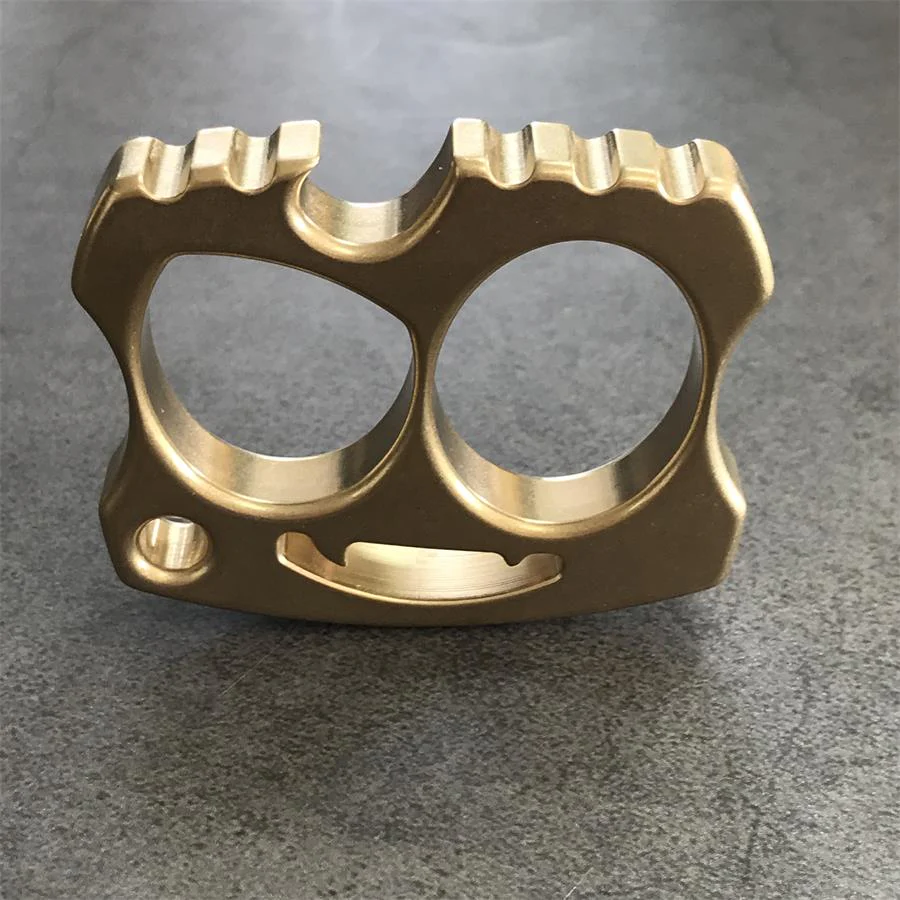 Creative Brass Knuckle Duster Open Bottle EDC Decoration - Image 4