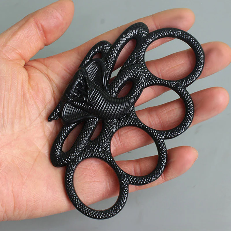 Creative Snake Knuckle Dusters Self-defense Protective Gear - Image 4