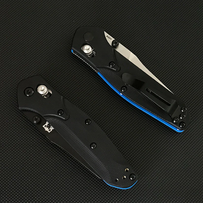 Dual Color G10 Handle Liome 945  Folding Knife Outdoor Tactical Camping Pocket Knives Lifesaving Safety EDC Tool - Image 10