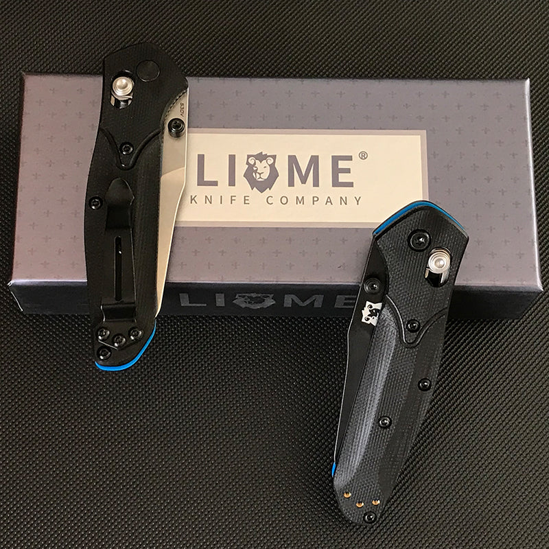 Dual Color G10 Handle Liome 945  Folding Knife Outdoor Tactical Camping Pocket Knives Lifesaving Safety EDC Tool - Image 3