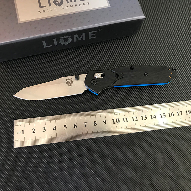 Dual Color G10 Handle Liome 945  Folding Knife Outdoor Tactical Camping Pocket Knives Lifesaving Safety EDC Tool - Image 9