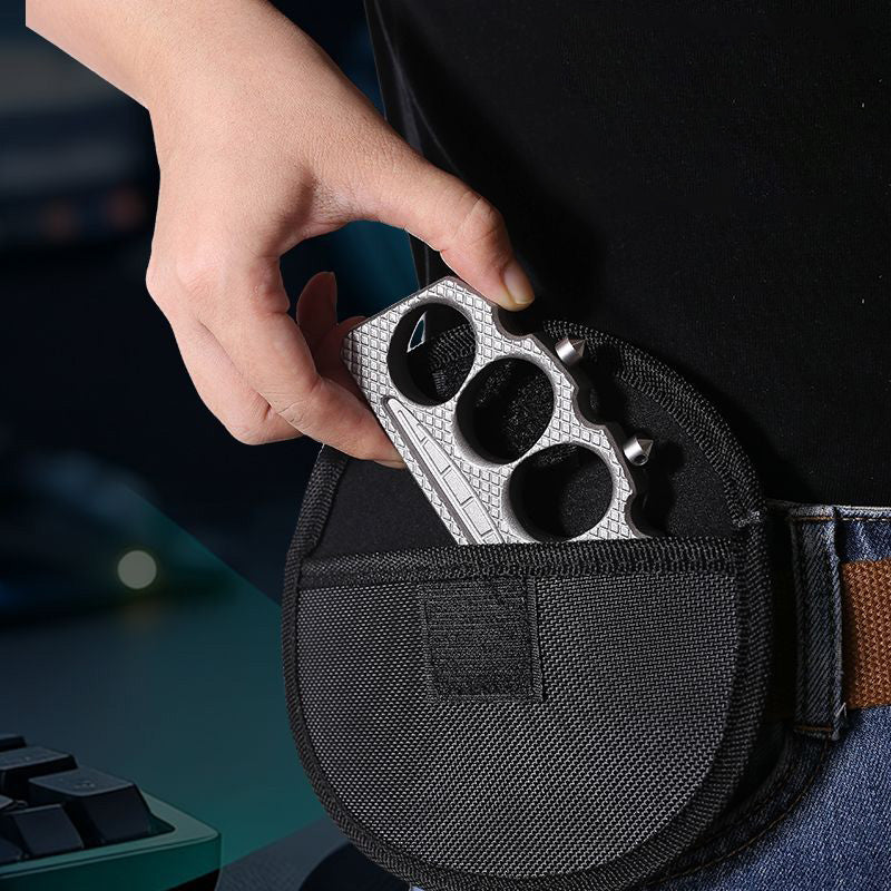 Fashion Knuckle Duster with Detachable Window Breaker - Image 4