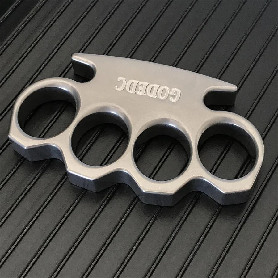 GODEDC Classic Stonewashed Steel Knuckle Dusters - Image 11