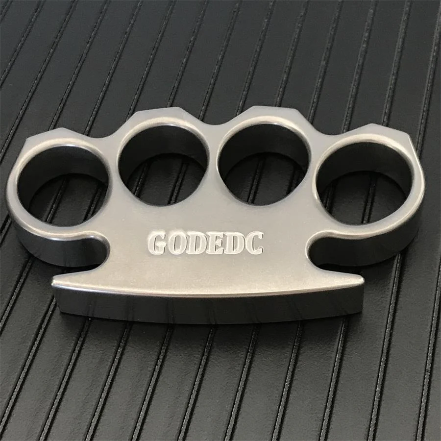 GODEDC Classic Stonewashed Steel Knuckle Dusters - Image 12