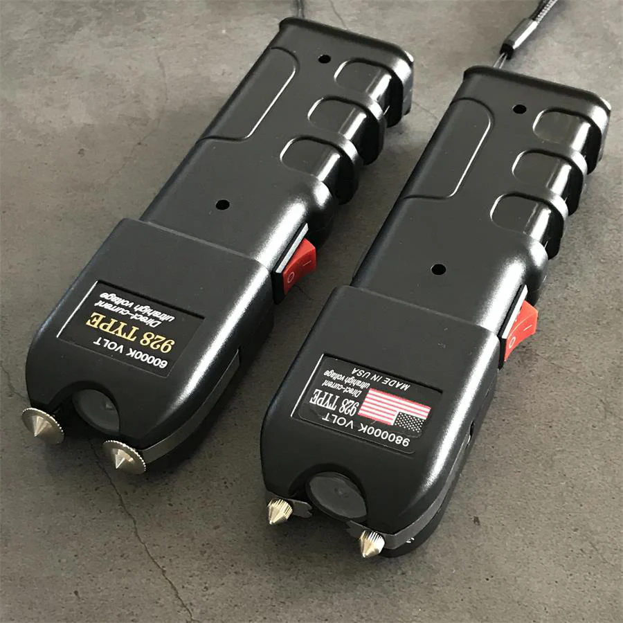Stun Gun  High-power Body Defense Electric Baton with Light Stun Gun - Image 2