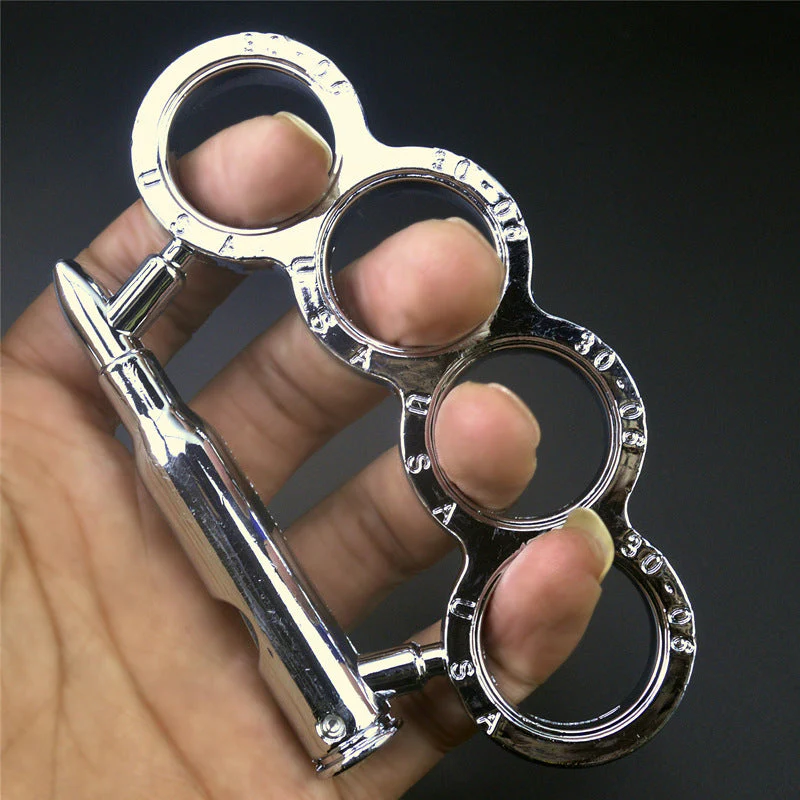 Knife-knuckle Duster Boxing Self-defense Window Breaker Outdoor Multifunctional Portable EDC Tool - Image 2