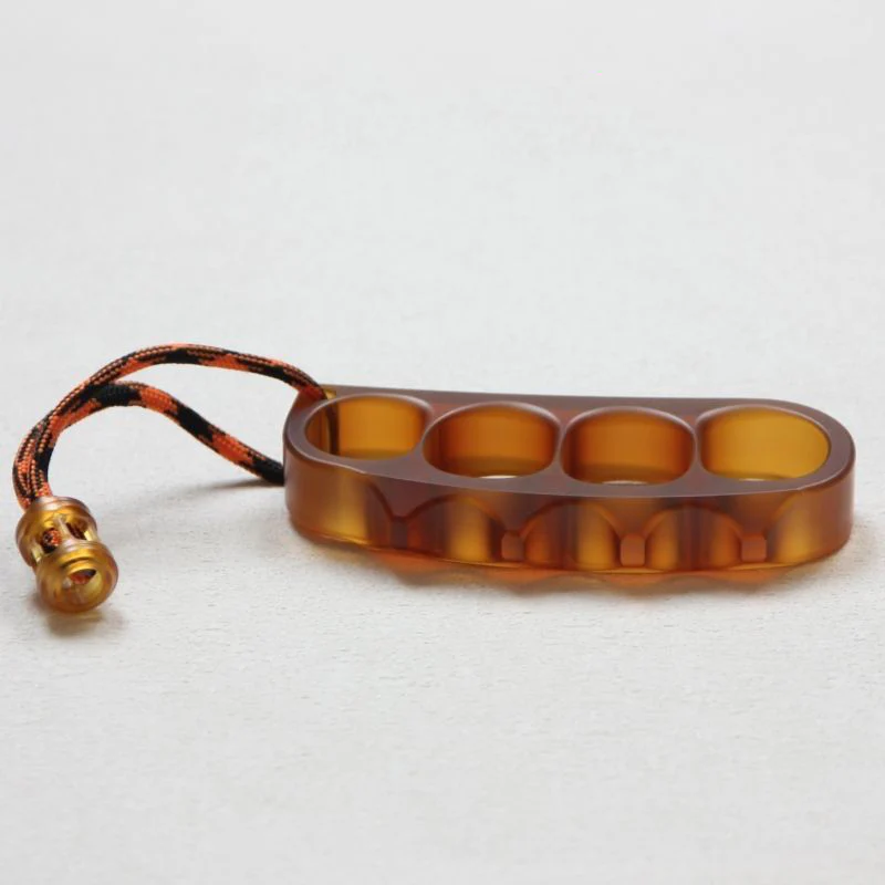 Large Size Amber Pea Knuckle Duster - Image 6