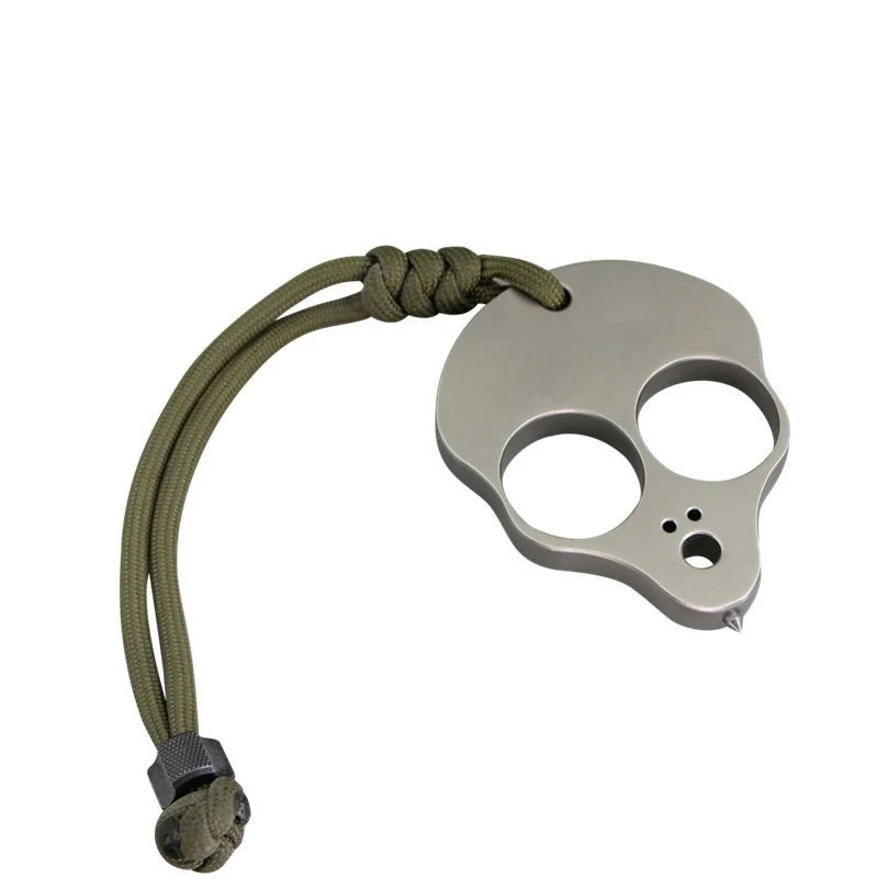 Mini Alien Knuckle Duster Titanium EDC Self Defense Tool - Image 8