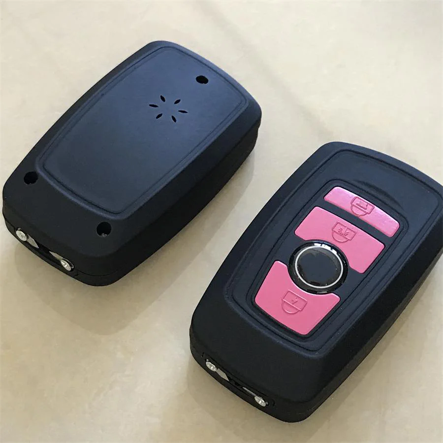 Stun Gun  Mini Car Key Electric Baton Portable Defense EDC Tool
