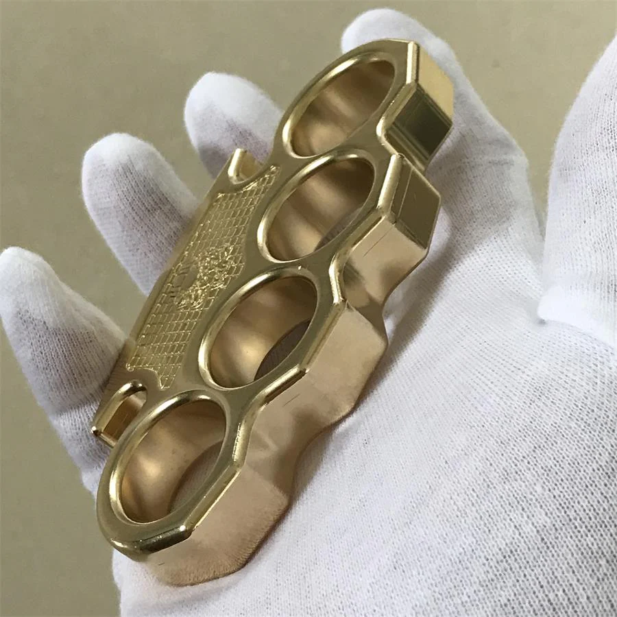 Mini Skull Solid Brass Knuckle Duster - Image 5