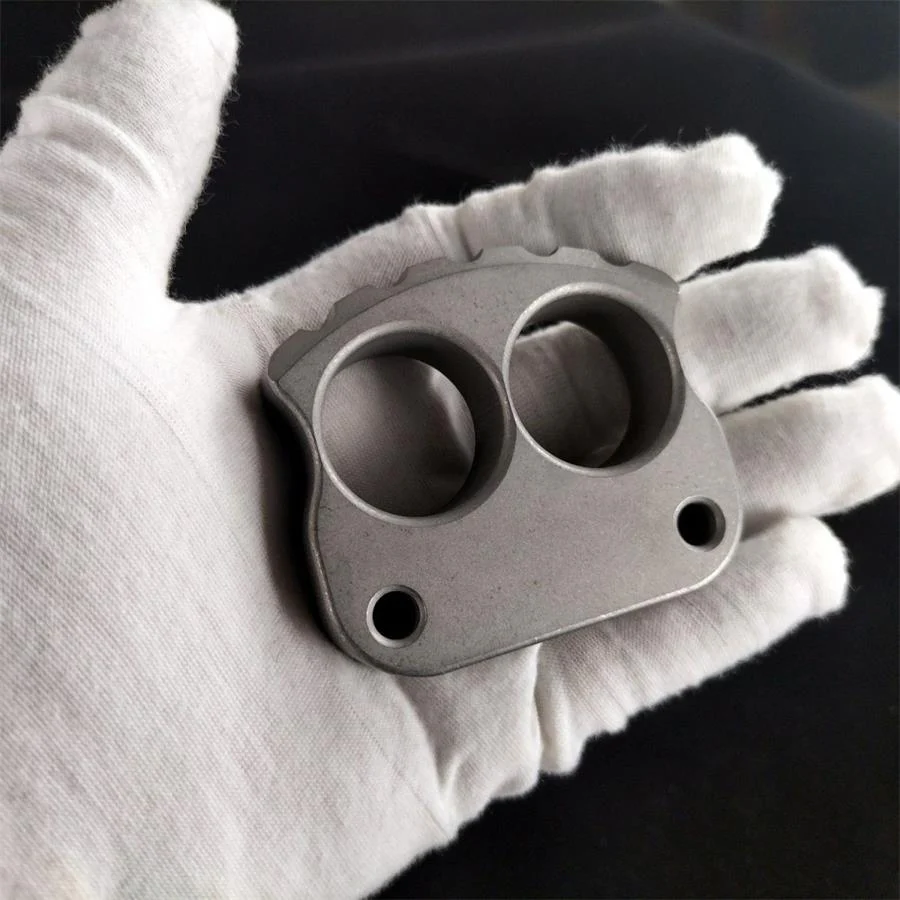 Mini Solid Steel Knuckle Duster Portable EDC Decoration - Image 2