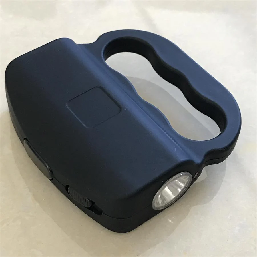 Stun Gun  Multi-functional Knuckle Electric Shock Device Three-finger Lighting Lamp - Image 7