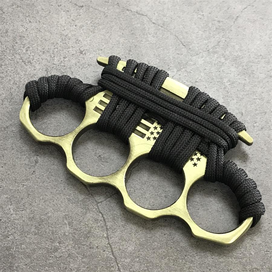 Non-slip Line Knuckle Duster Self-Defense EDC Tool - Image 5