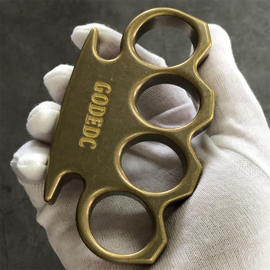 Old Color Style Classic Brass Knuckles Duster - Image 4