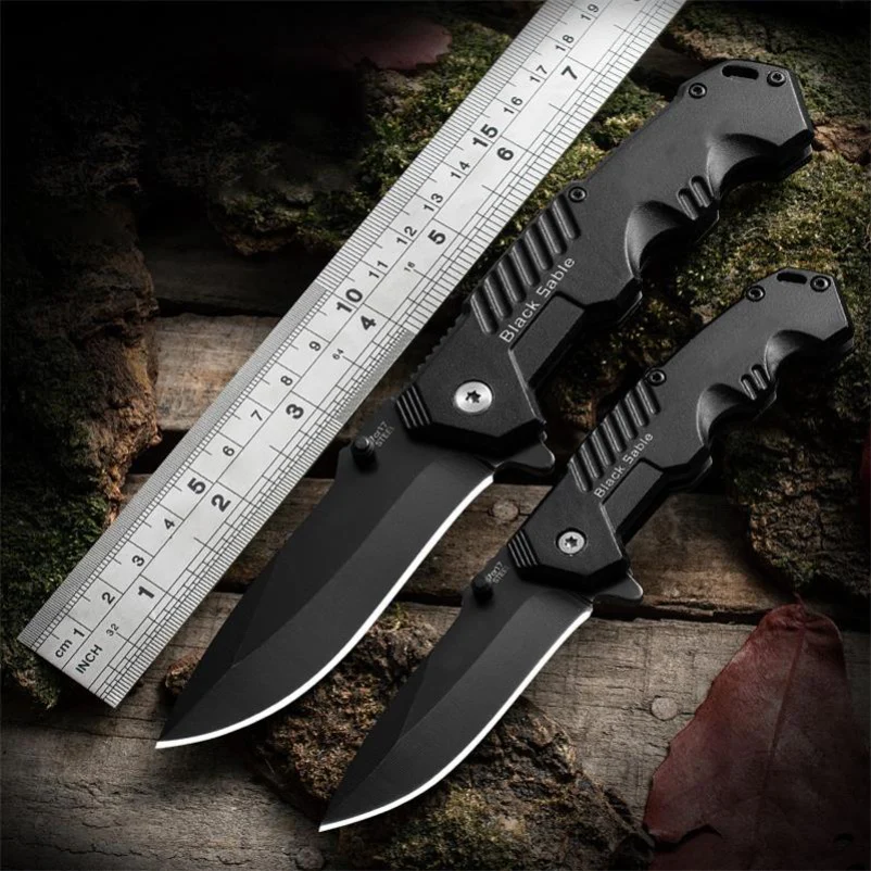 Portable Folding Knife Outdoor Self-defense Pocket Knives - Image 4