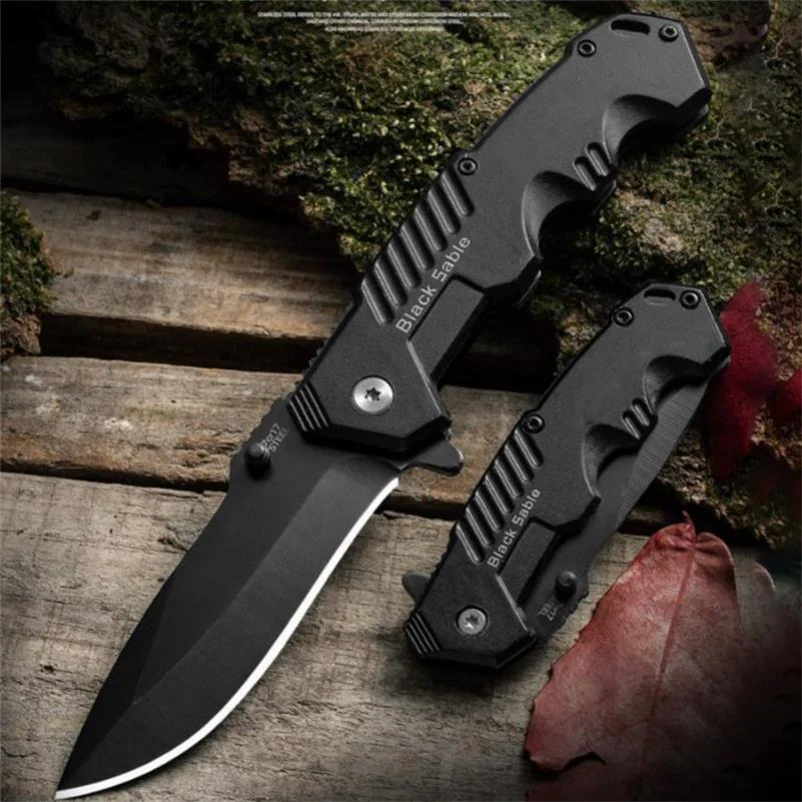 Portable Folding Knife Outdoor Self-defense Pocket Knives - Image 9