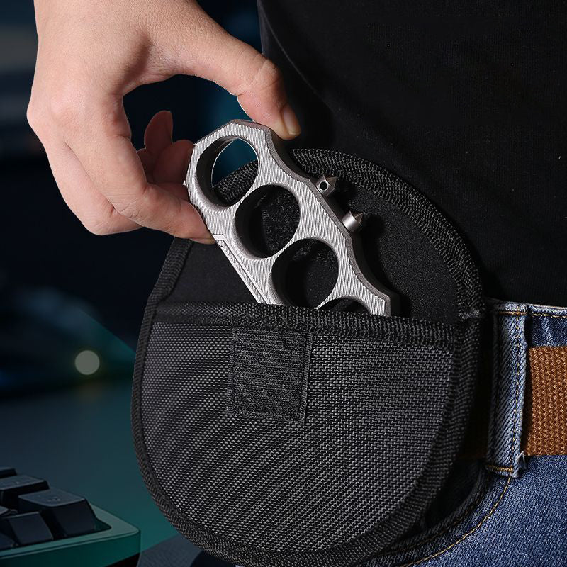 Portable Knuckle Duster with Detachable Window Breaker - Image 4