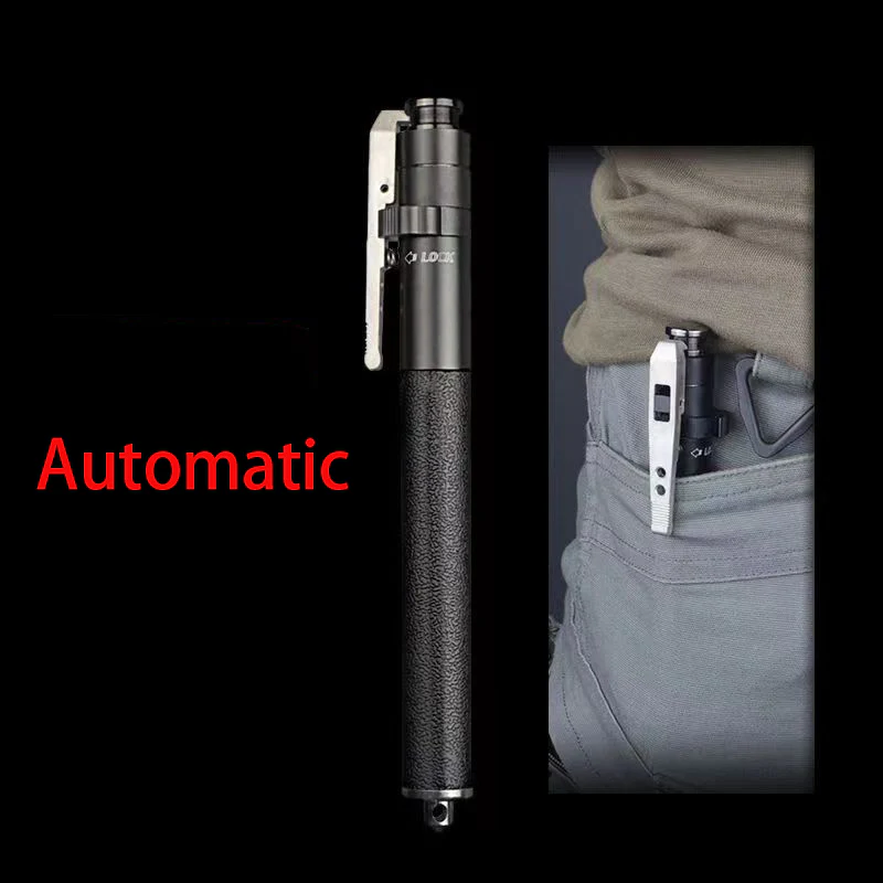 Portable Self Defense Baton Window Breaker EDC Tool - Image 2