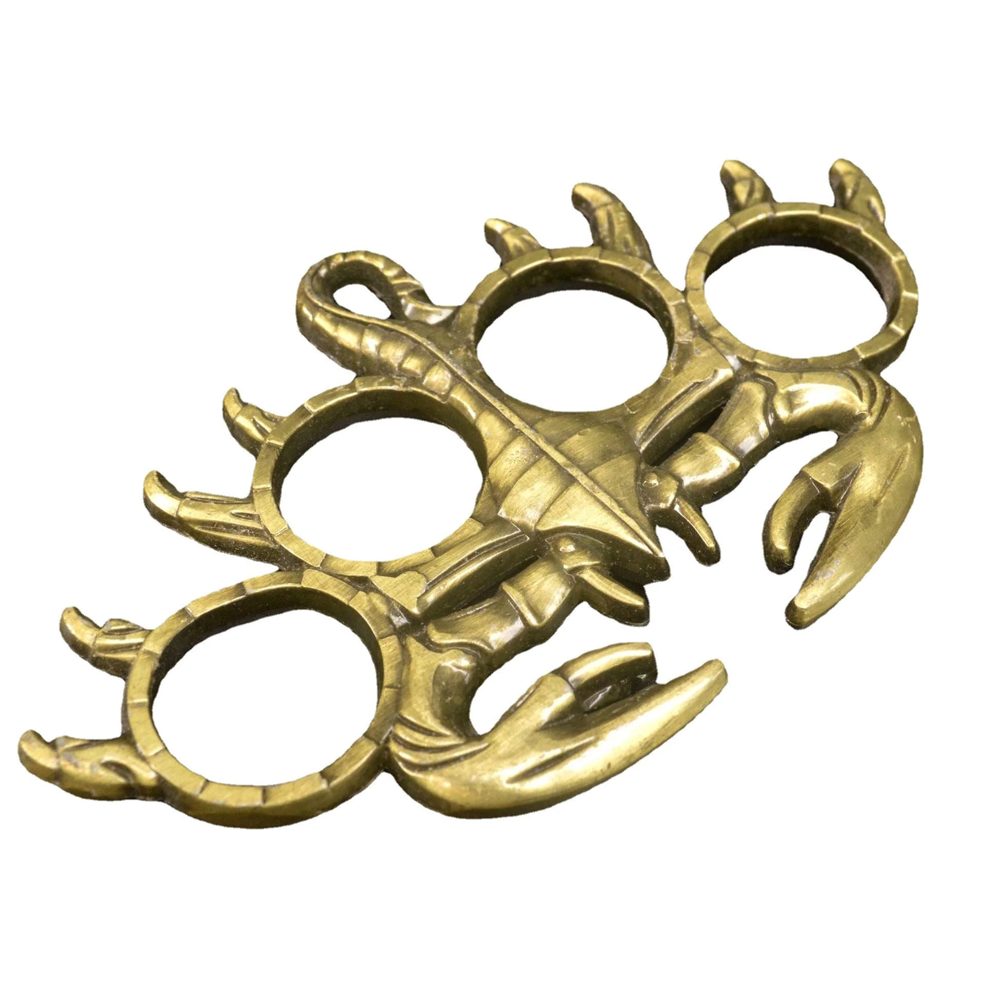 Scorpion-knuckle Duster Boxing Four Finger Buckle Defense Window Breaker Outdoor EDC Tool - Image 5