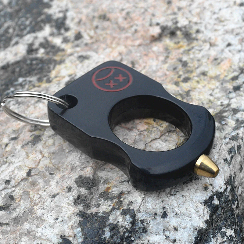 Smile Knuckle Duster Removable Broken Window Self Defense EDC Tool - Image 10