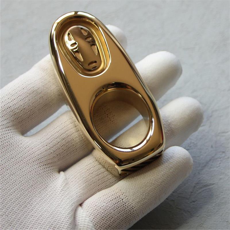 Solid Brass Knuckle Duster Portable Self Defense EDC Decoration - Image 4
