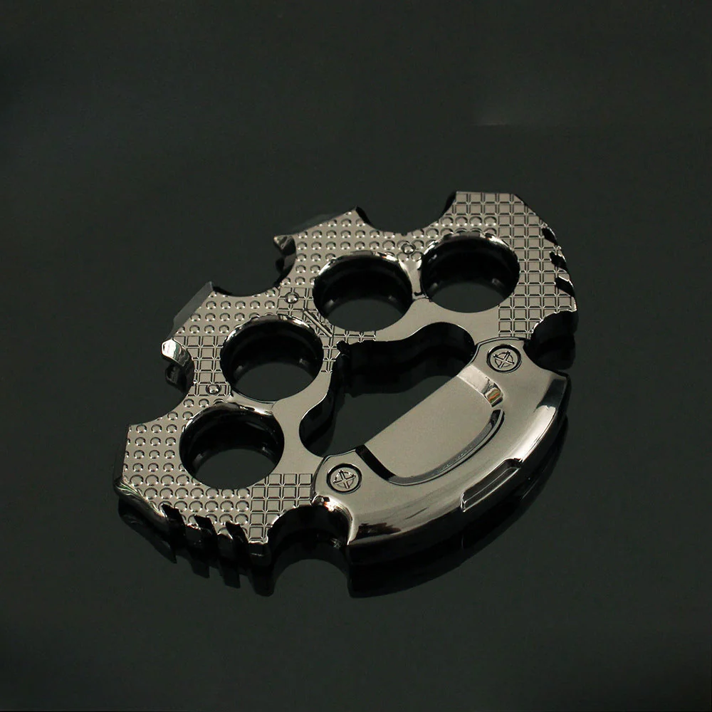 Sturdy Heavy Knuckle Duster Window Breaking Self-Defense Gear - Image 5