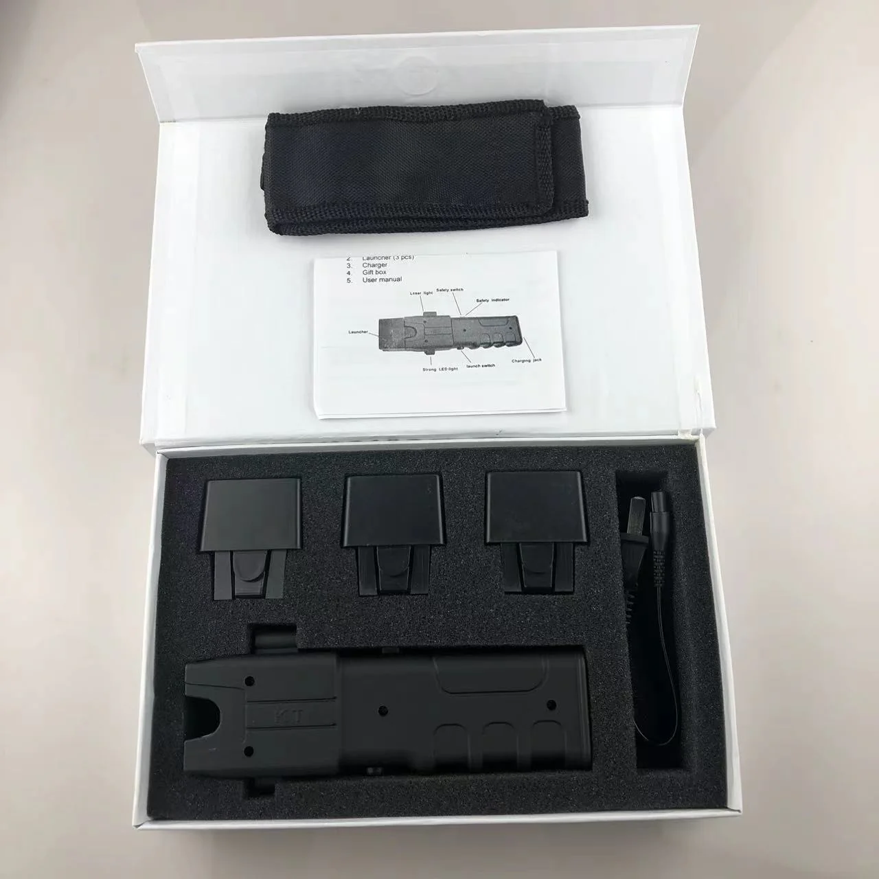 Taser Stun Gun Outdoor Defense Electric Stick - Image 2