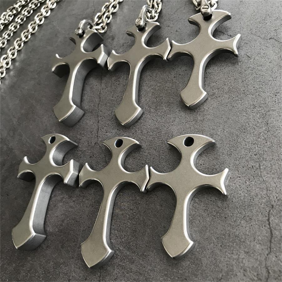 TC21 Titanium Cross Knuckle Duster Self-Defense EDC Decoration - Image 4