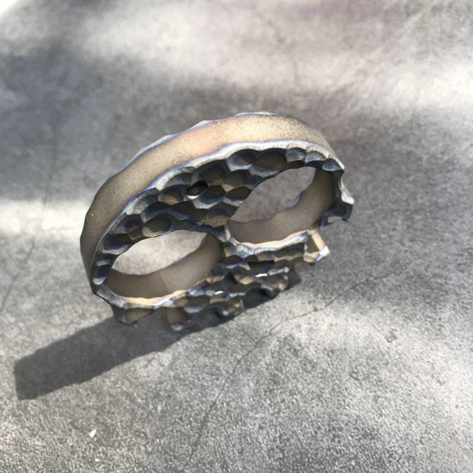 TC4 Titanium Alloy-knuckle Duster Boxing Self-defense Window Breaker Outdoor Multi-functional Portable EDC Tool - Image 4