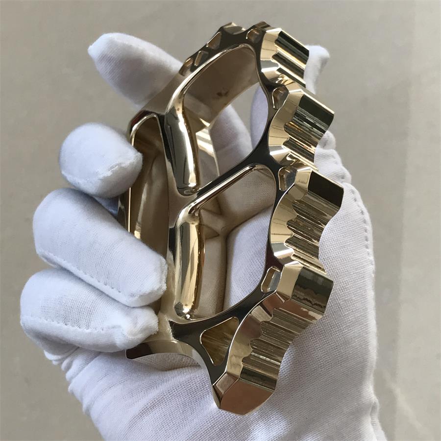 Thickened Brass Knuckle Duster Self-defense Protective Gear - Image 8