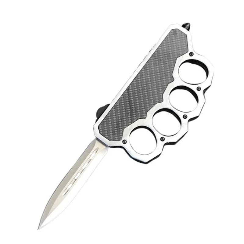 Thickened Knuckle Knife Self Defense Window Breaker Tactical Knives - Image 8