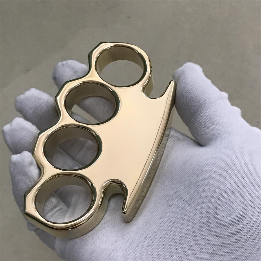 The KING Thickened Mirror Brass Knuckle Duster - Image 11
