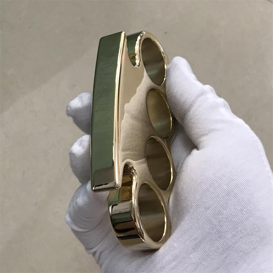 The KING Thickened Mirror Brass Knuckle Duster - Image 3