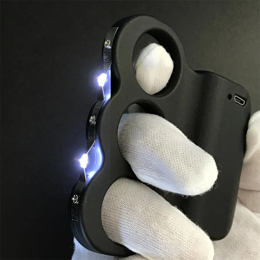 Stun Gun  Three -finger Knuckle Electric Striker Portable Defense - Image 2