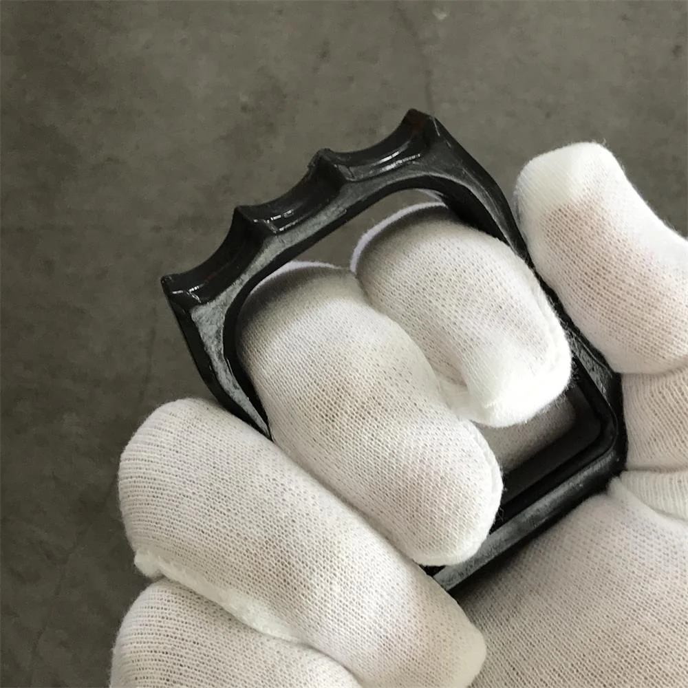 Two Finger Assault Knuckle Duster Self-defense Broken Window Protective Gear - Image 2