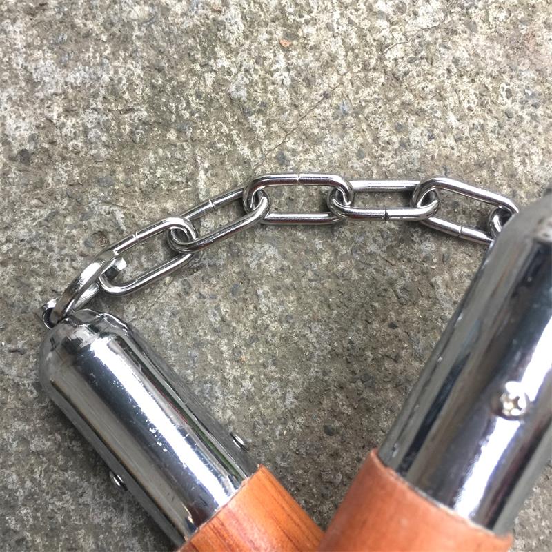 Wooden Nunchucks Outdoor Defense Training Tool - Image 12