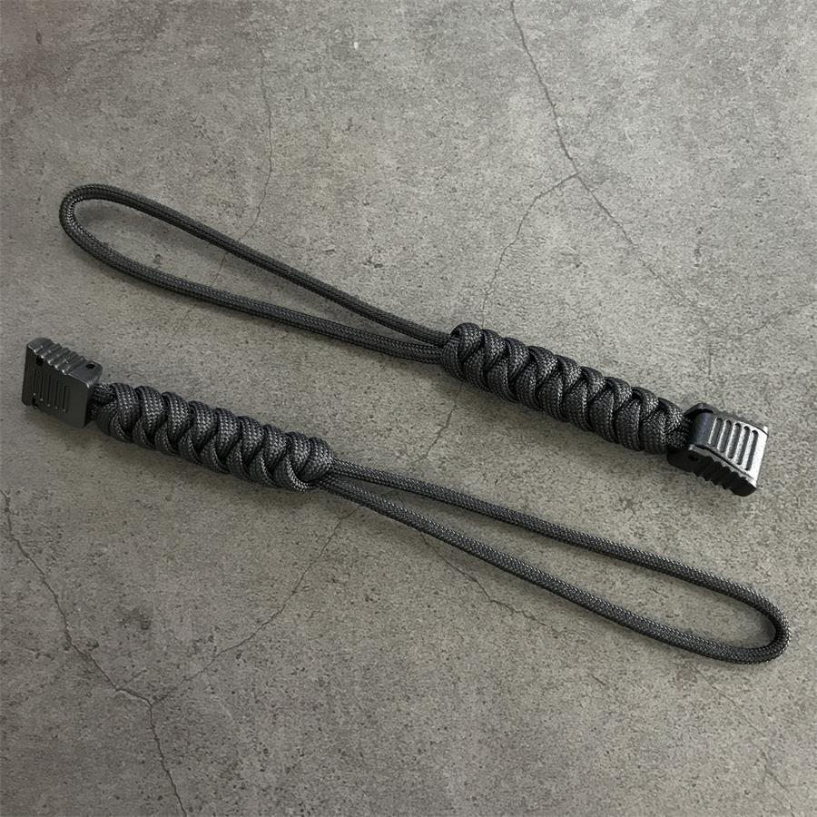 Woven Umbrella Rope Knuckle Carry Lanyard Decoration