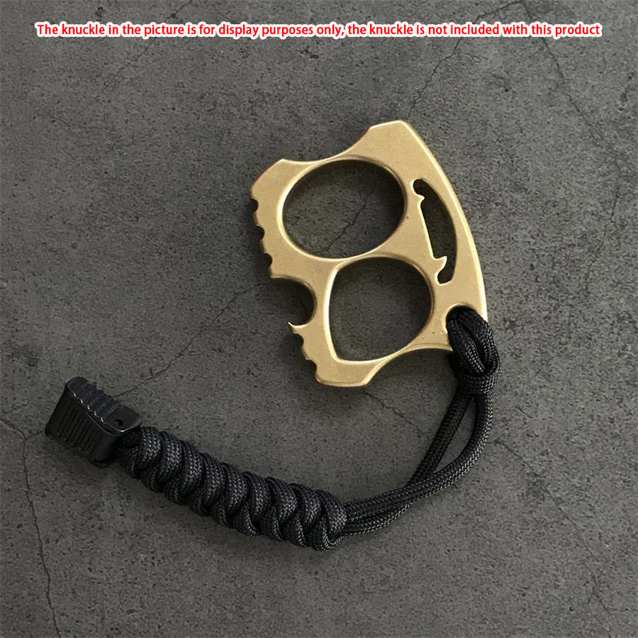 Woven Umbrella Rope Knuckle Carry Lanyard Decoration - Image 4