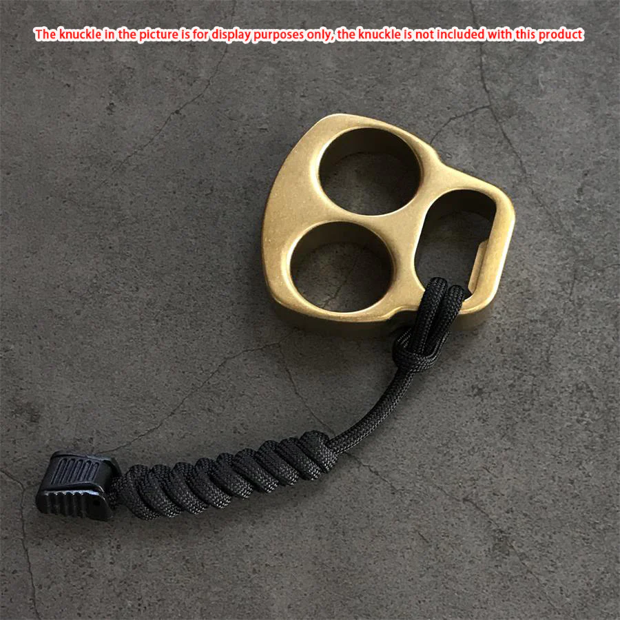 Woven Umbrella Rope Knuckle Carry Lanyard Decoration - Image 5